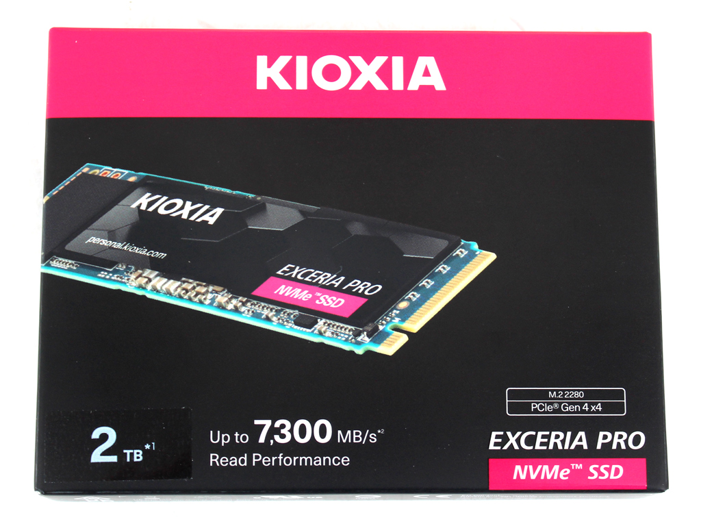 Die KIOXIA EXCERIA PRO mit 2 TB bietet ein starkes Preis/Leistungs-Verhältnis.