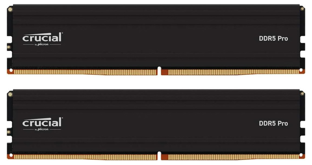 DDR5 RAM-Konfigurationen im Test (Bildquelle: Micron/Crucial).