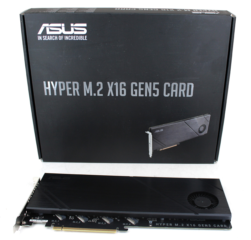 ASUS Hyper M.2 x16 Gen5 Card im Test