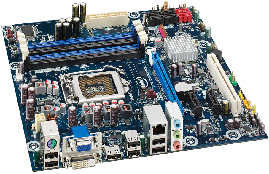 Unsere Intel H55-Testplattform: Intel DH55TC 