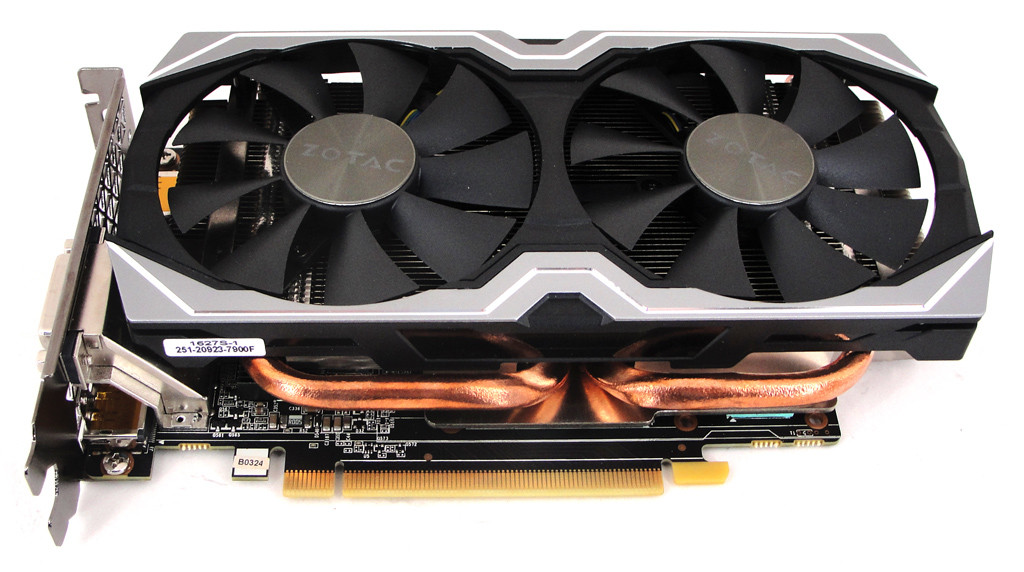 Pascal-basiert: Die ZOTAC GeForce GTX 1070 AMP! Extreme Grafikkarte.