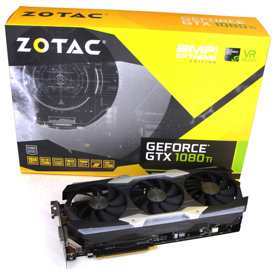 ZOTAC GTX 1080 Ti AMP Extreme im Test