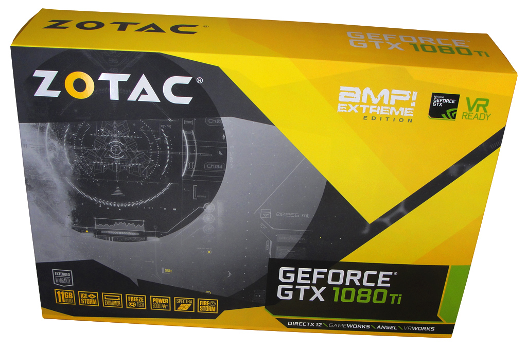 Das Design der Verpackung ist im typischen ZOTAC-Style gehalten.