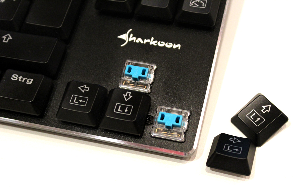 Jede Taste der Sharkoon PureWriter TKL ist individuell beleuchtbar.