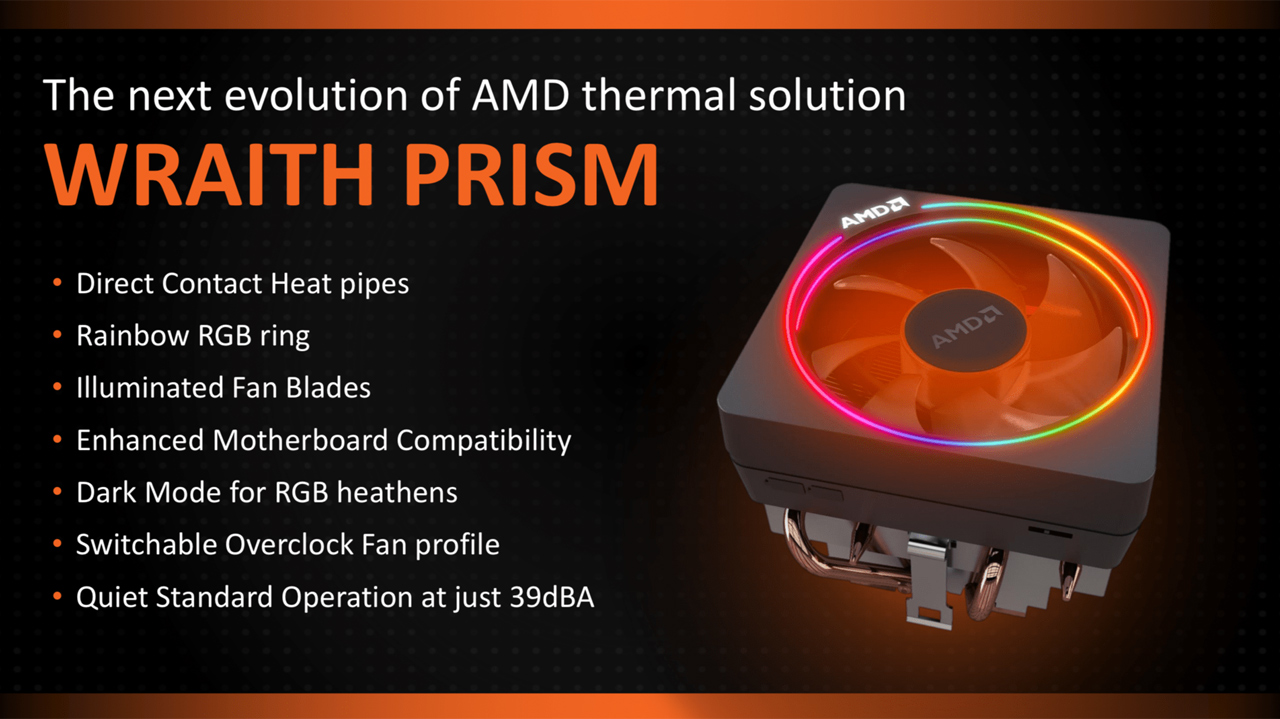 Den Wraith Prism gibt es exklusiv nur mit dem Ryzen 7 2700X.