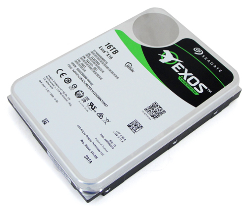 Seagate Exos X16 HDD mit 16 TB im Test