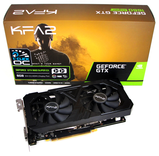 KFA2 GeForce GTX 1660 SUPER EX im Test