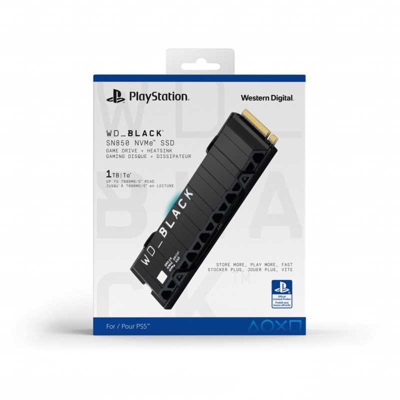 WD_BLACK SN850 NVMe M.2 SSD für PS5