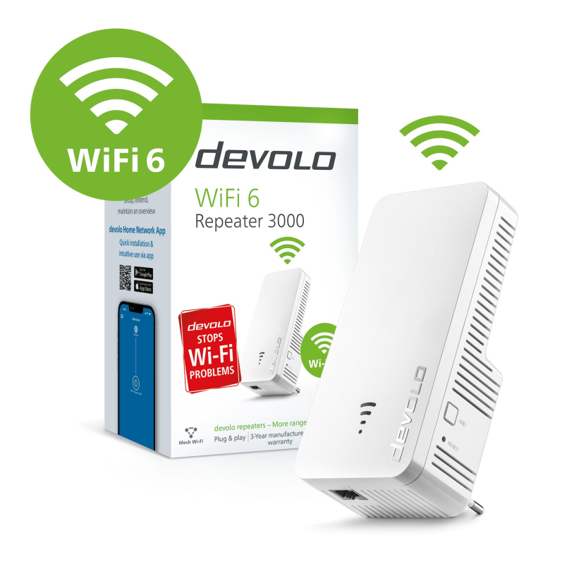 WiFi 6 Repeater 3000