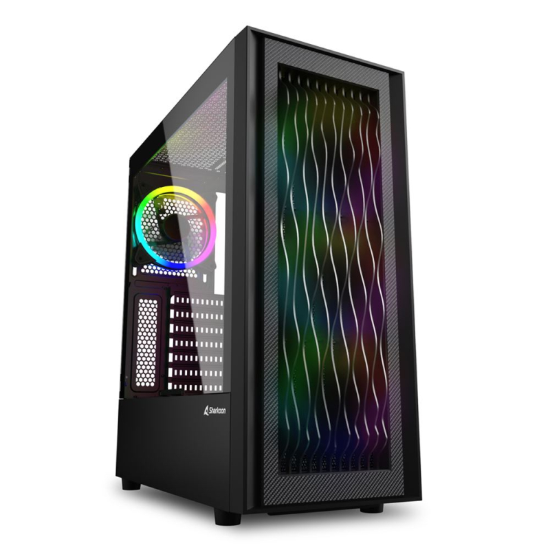 Sharkoon stellt ATX-Gehäuse RGB Wave vor.