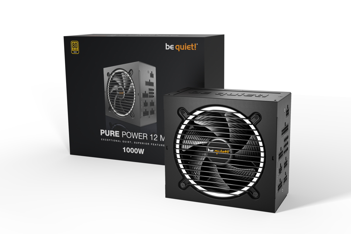 be quiet! Pure Power 12 M: Modulares ATX 3.0-Netzteil für Mainstream-Anwender.