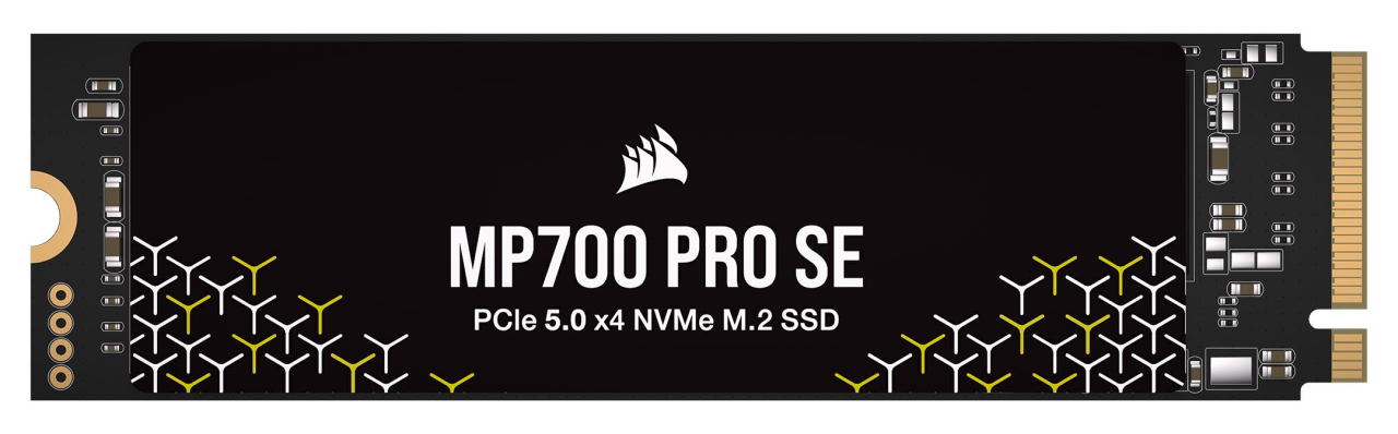 Corsair MP700 PRO SE PCIe 5.0 x4 M.2-SSDs vorgestellt.